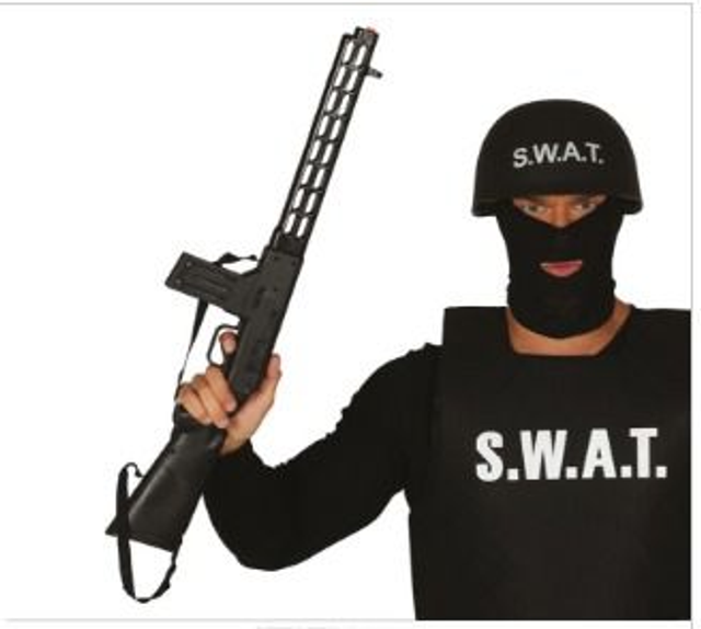 CARNEVALE , FUCILE ASSALTO 69 CM 