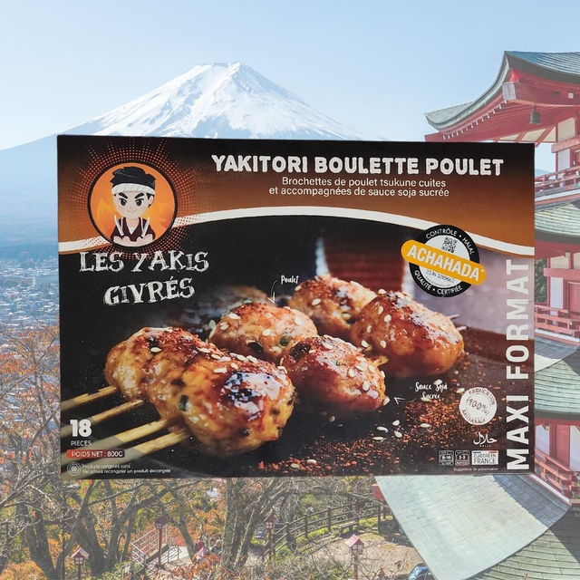 🐓 Yakitori Boulette Poulet LES YAKIS GIVRÉS ❄️ 