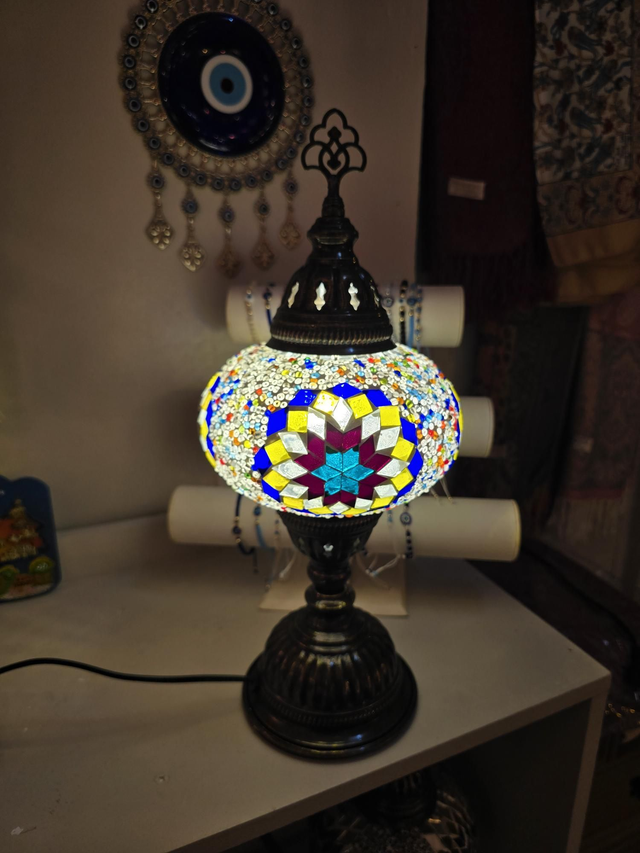 Large Mosaic Table Lamp