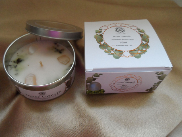 Bougie "Vitalité" Oeil de Tigre &amp; Gingembre doux - Green Tree