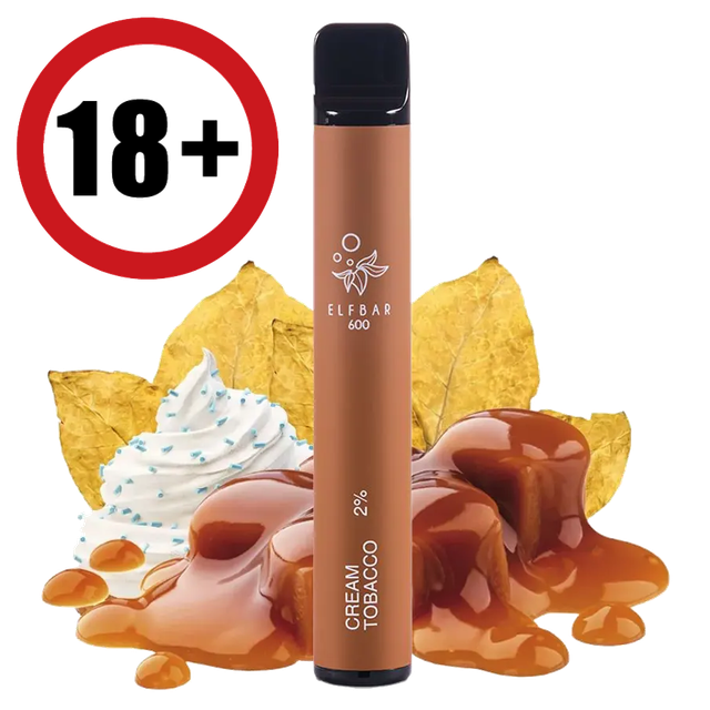 Elf Bar 600 - NS20mg - Cream Tobacco