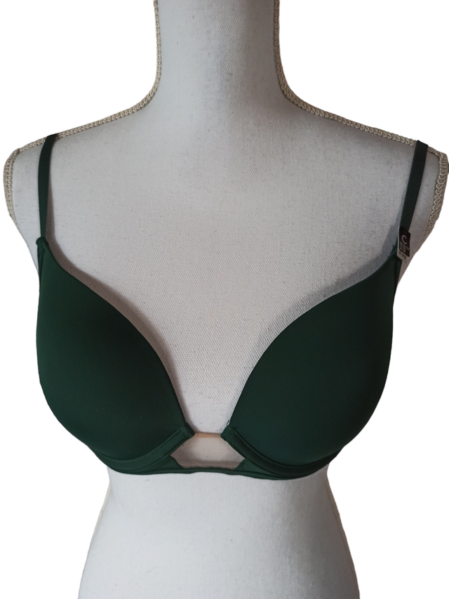 Soutien gorge vert foncé 90C (Undiz)