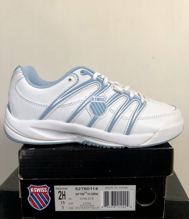 K - Swiss Optim IV Omni White/Soft blue 