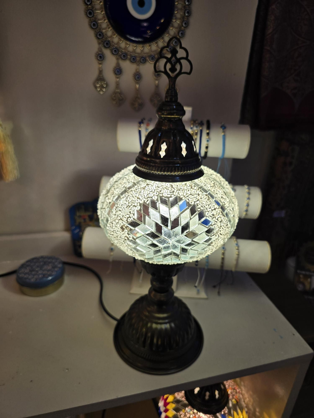 Large Mosaic Table Lamp