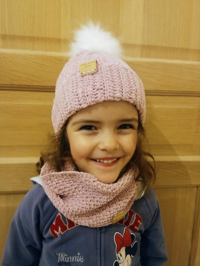Snood et Bonnet velours 