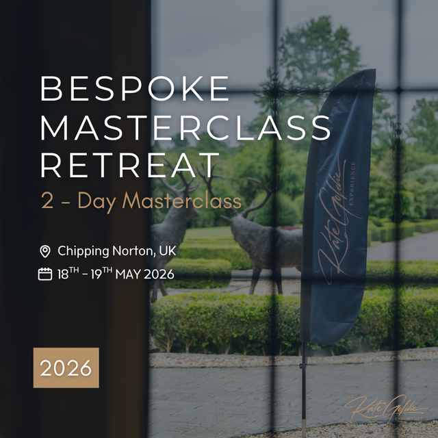 18th - 19th May 2026 | 1:5 Bespoke Retreat | 2-Day Masterclass