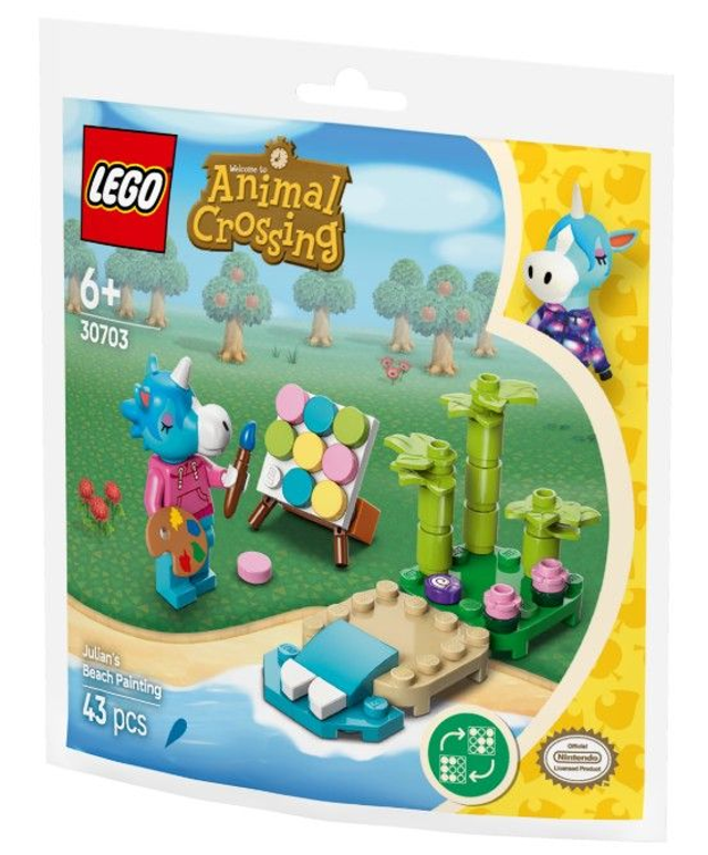 LEGO 30703 Animal Crossing Jimmys Strandgemälde