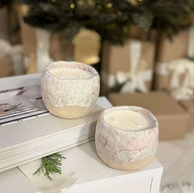 Vaníliás kávé illatgyertya kerámiában