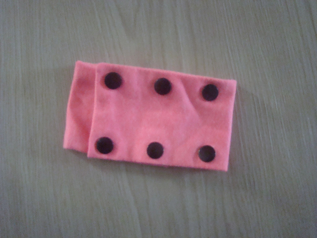 Bandeau à cake rose