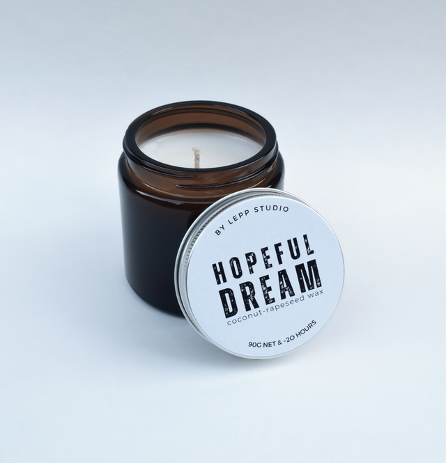 &quot;HOPEFUL DREAM&quot; candle 90g
