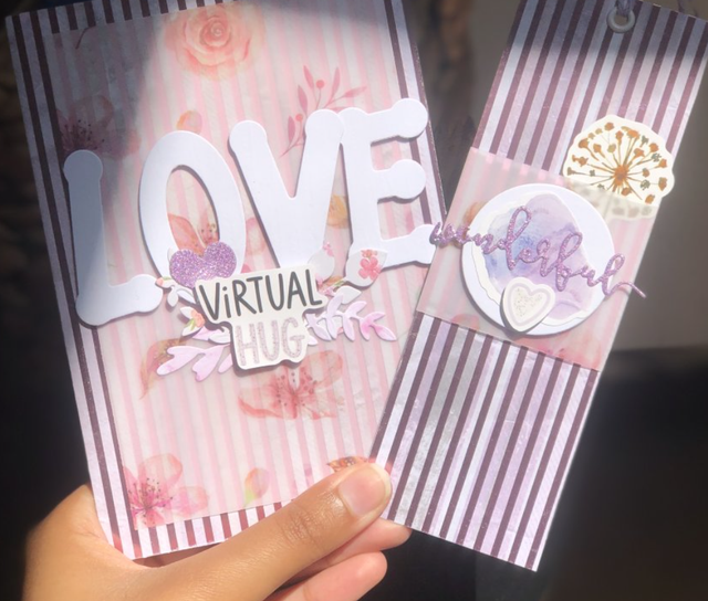 Carte et marque-pages 