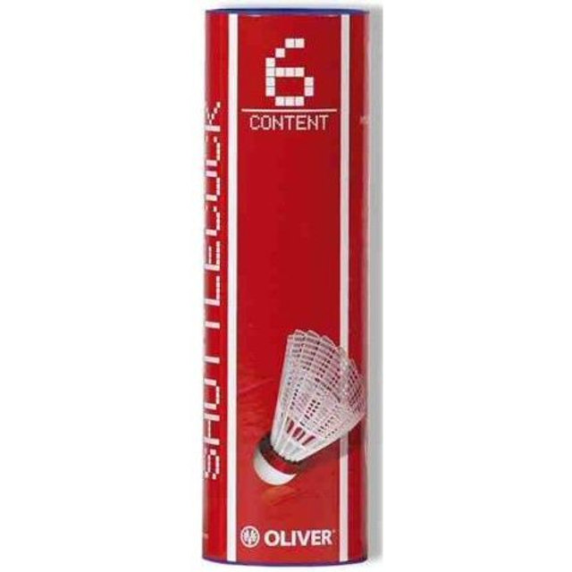 Badminton Bälle Pro-Tec 5 / 6er gelb-rot