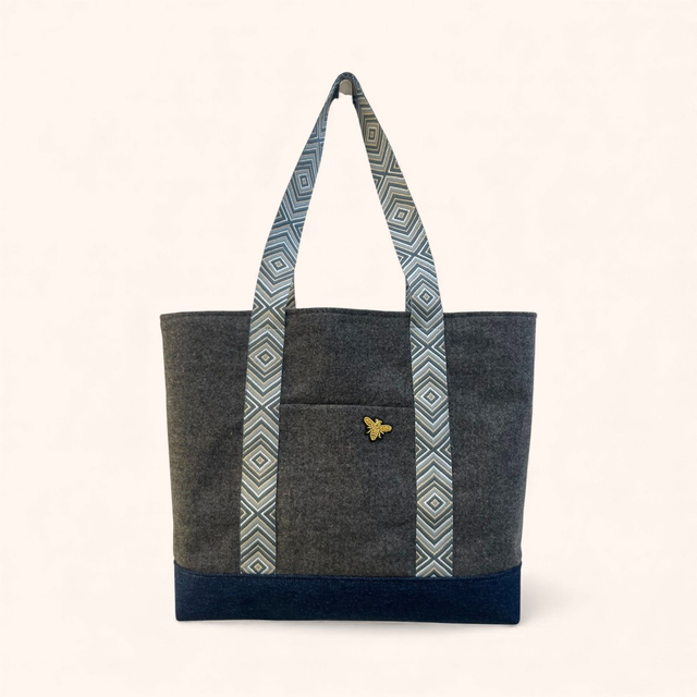 Cabas Essentiel - Eclat d&#039;Hiver Gris Minéral