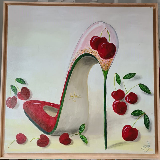 L&#039;escarpin aux cerises 80x80