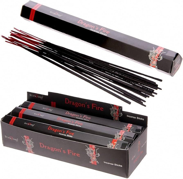 Dragons Fire Incense Sticks Box Of 15