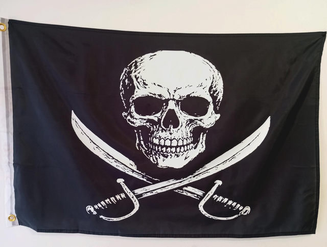 Drapeaux pirate (60cm × 90cm)