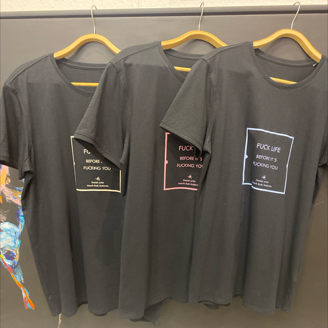 T-shirt m. citat af Henrik Busk Andersen 