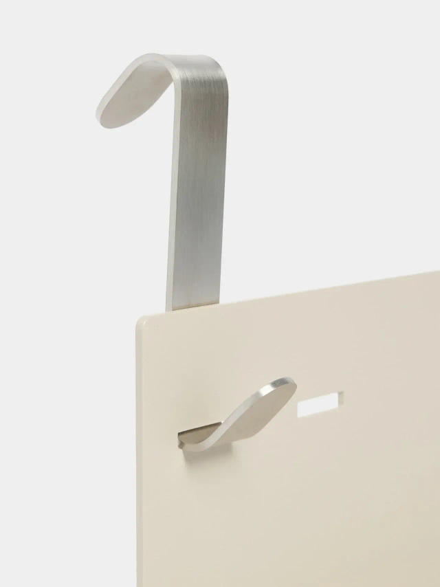 Woodupp Nell Metal Shelf BM1, Beige, 63 x 13,4 cm
