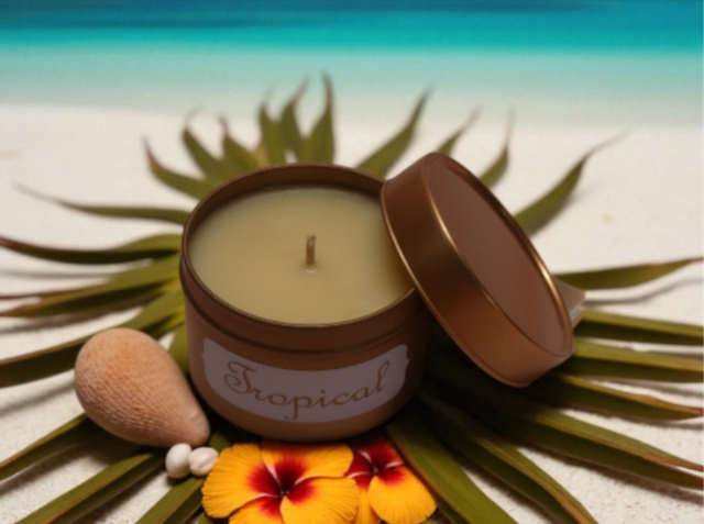 Bougie parfumée "Tropical"