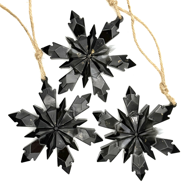 Noël Lot 3 Étoiles suspension 