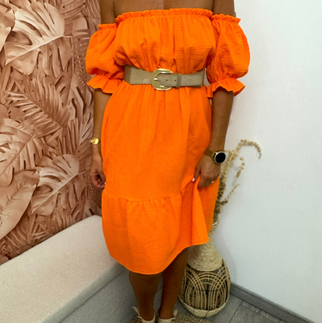 robe nola orange