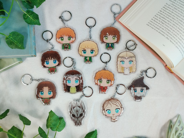 Llaveros/Keychain El Señor de los Anillos/ Lord of the Rings