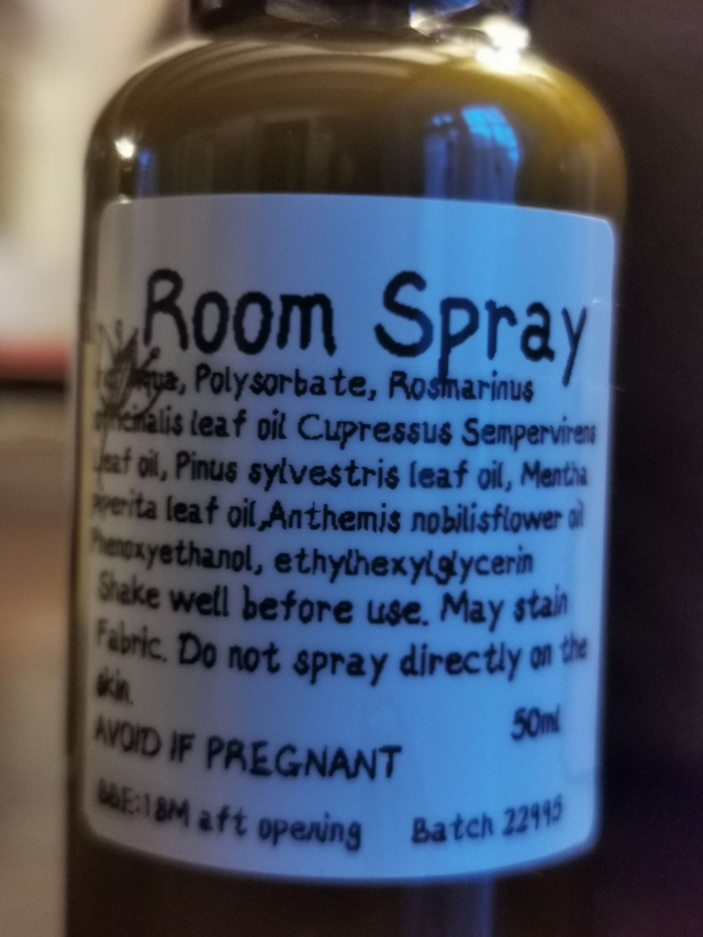 Room Spray. New Moon. 50ml