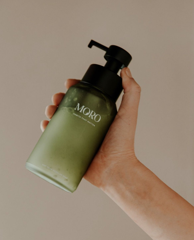 Moro Essentials handzeep, Free from single-use plastic, transported water, harmful ingredients