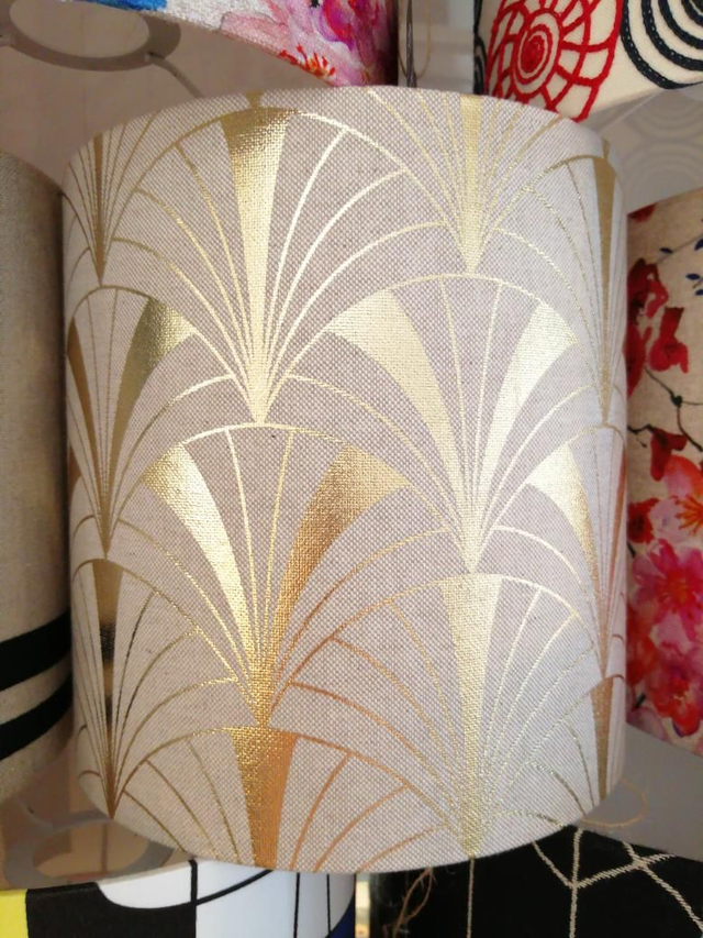 Abat-jour diam 20 cm Gatsby art déco