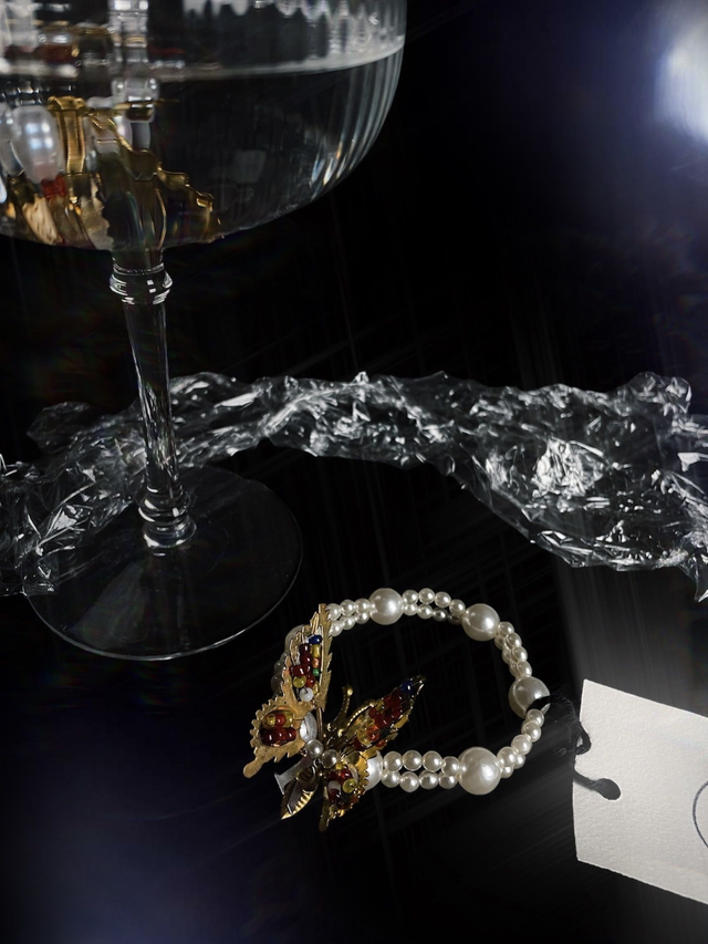 Bracelet Perles et Papillon - Martin(e) T.1