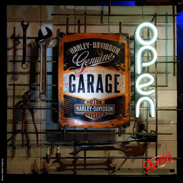 Garage open
