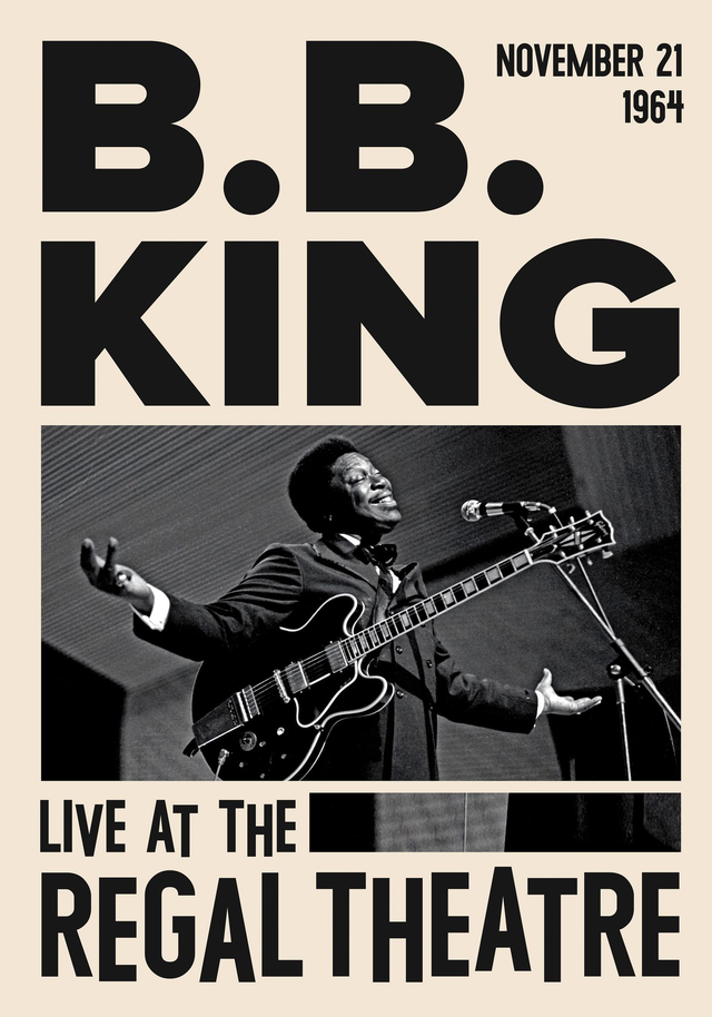B.B.King Jazz Poster