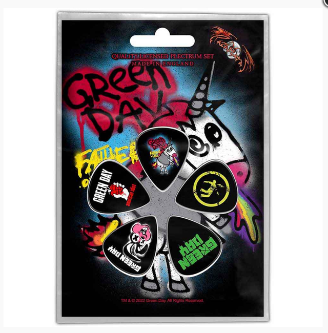 GREEN DAY PLECTRUM PACK: FATHER OF ALL