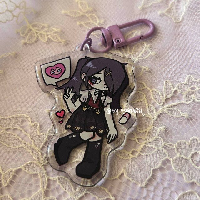 Ame chan keychain