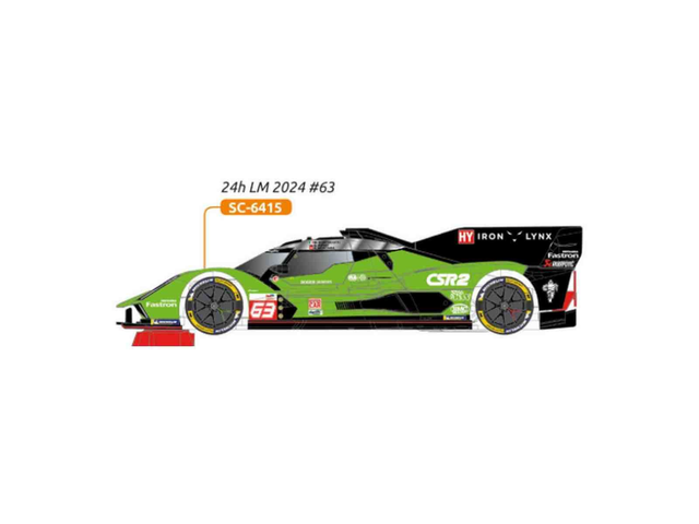 SC63 Hypercar24h LM2024 #63 Scaleauto SC-6415 1/32