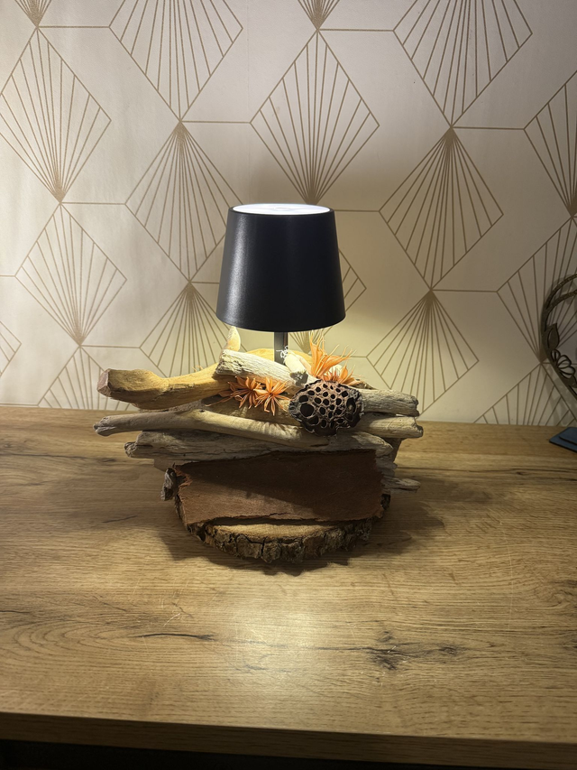 Lampe tactile a pile