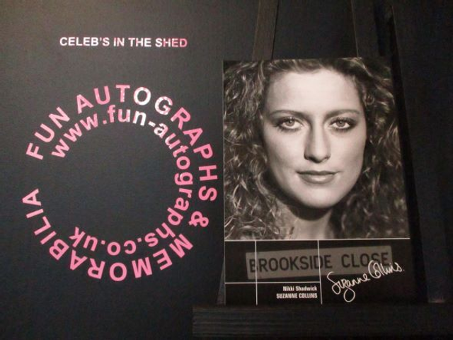 Suzanne Collins (Nikki Shadwick) Original Pre-Print Brookside 6x4 Cast Card