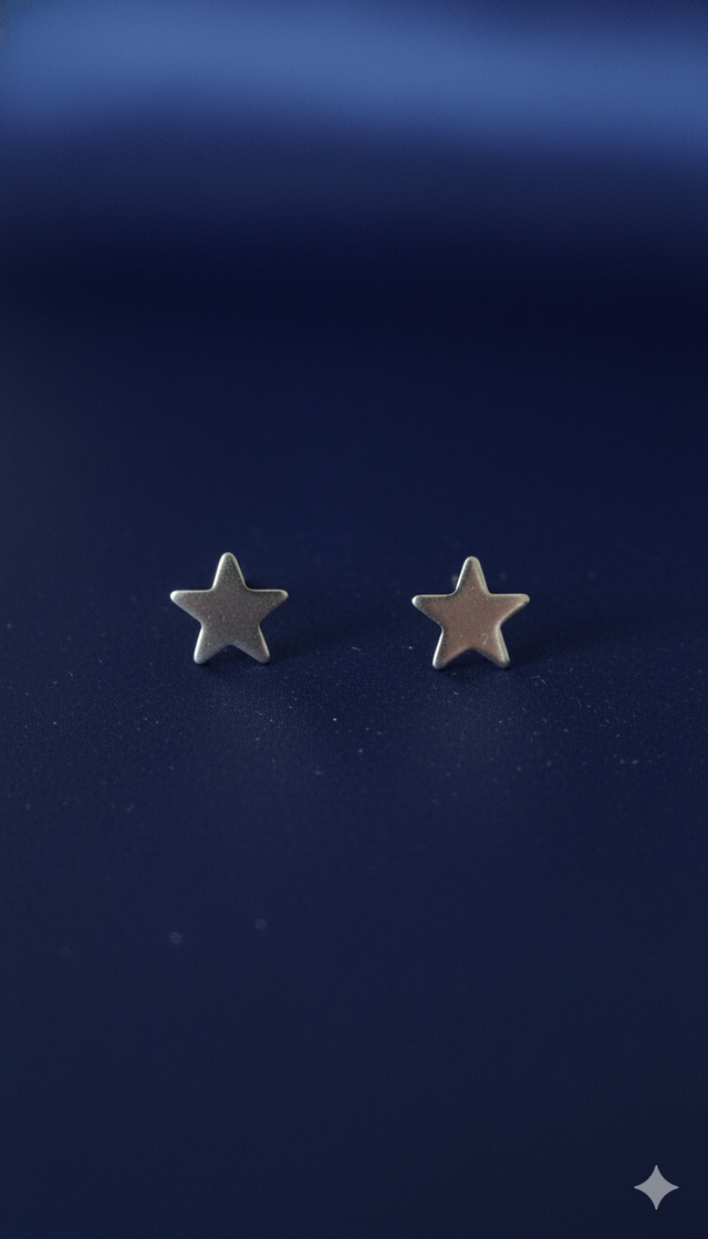 Boucles d'oreilles Etoile 