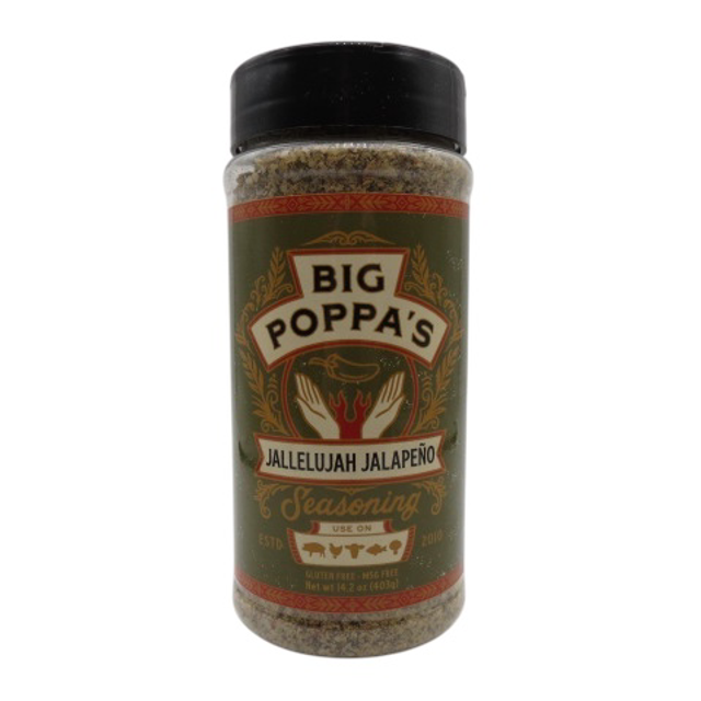 Big Poppa Smokers Jallelujah Jalapeno Rub 14oz