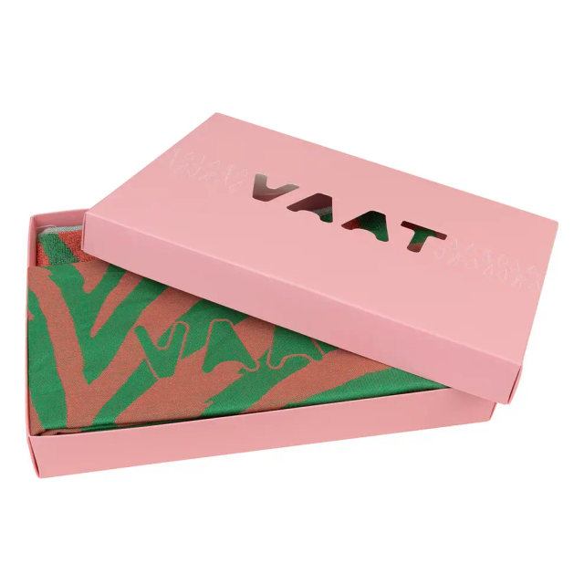 Vaat Gift set I love zebra - coral / green