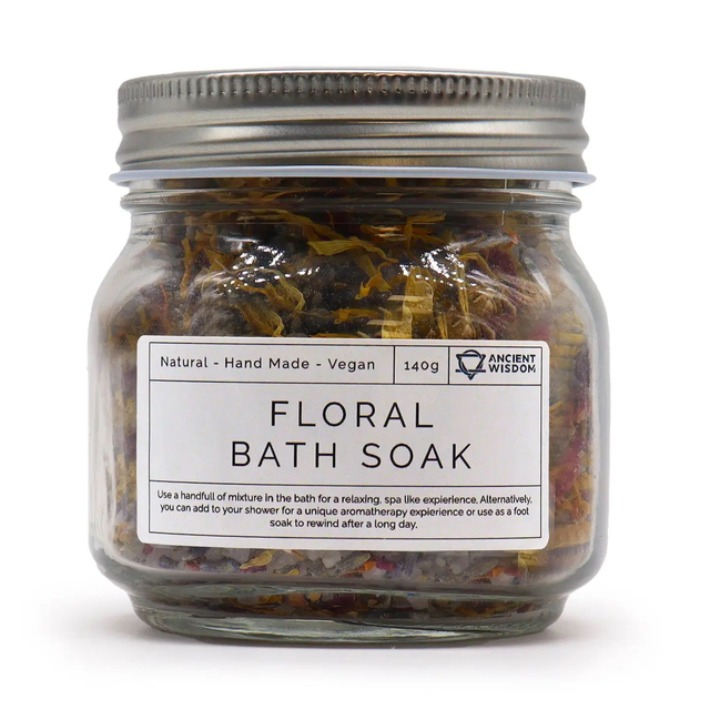 Floral Bath Soak - Natural - 140g