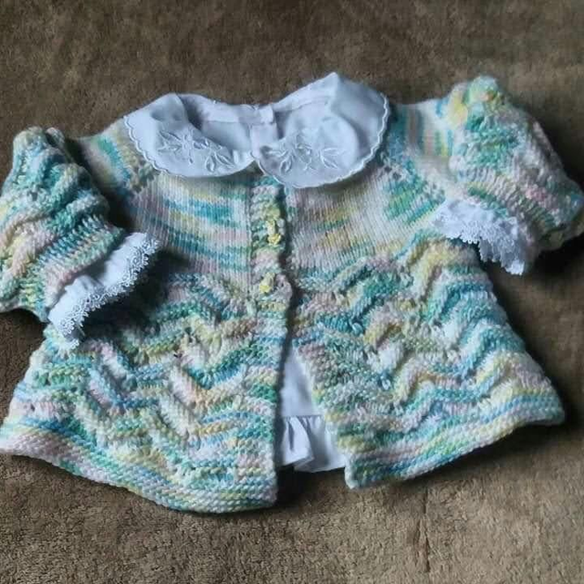 Casaquinho  onda e Blusa 