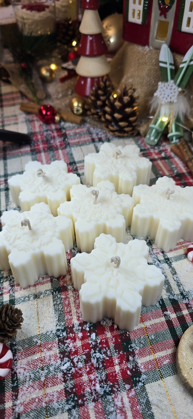 ❄️ Bougie Flocon de Neige