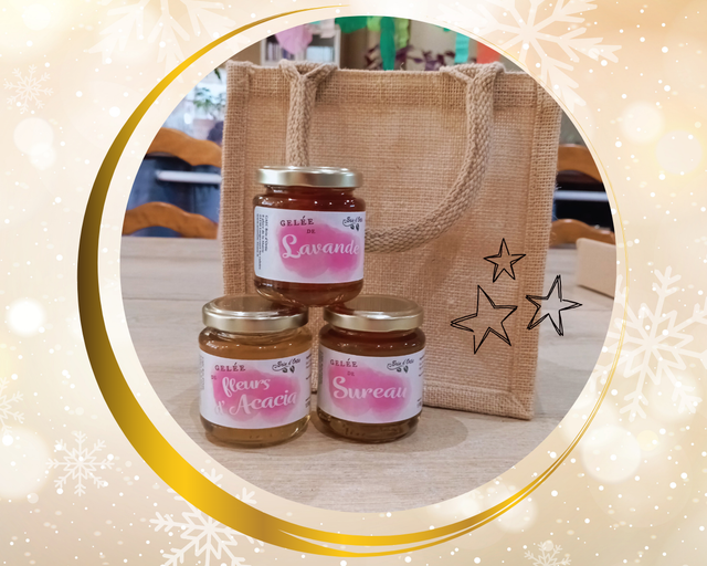 Composition cadeaux, Trio de fleurs