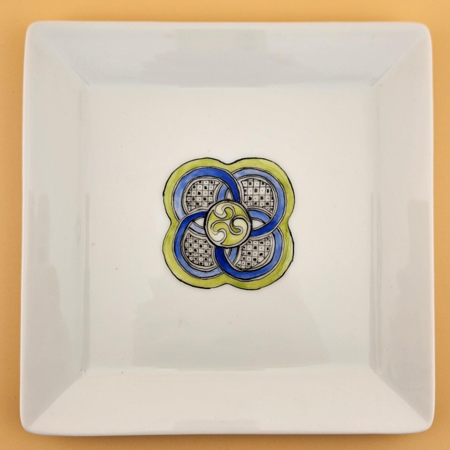 Assiette carrée 15cm - DP15