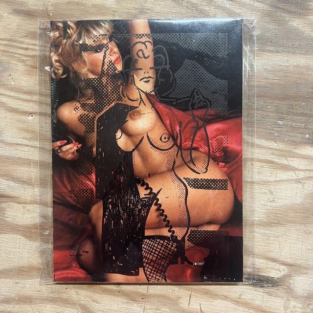 Xylo STEFANIA NOIR dame tounue 13x18 cm sans cadre