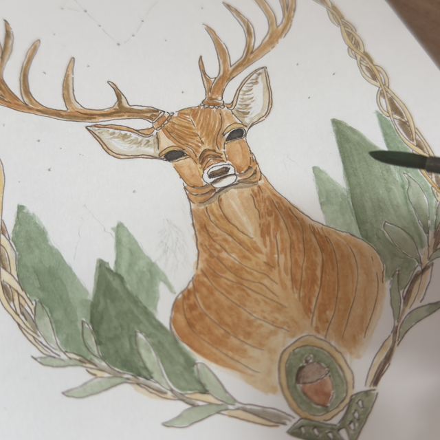 Cerf totem - L'originale