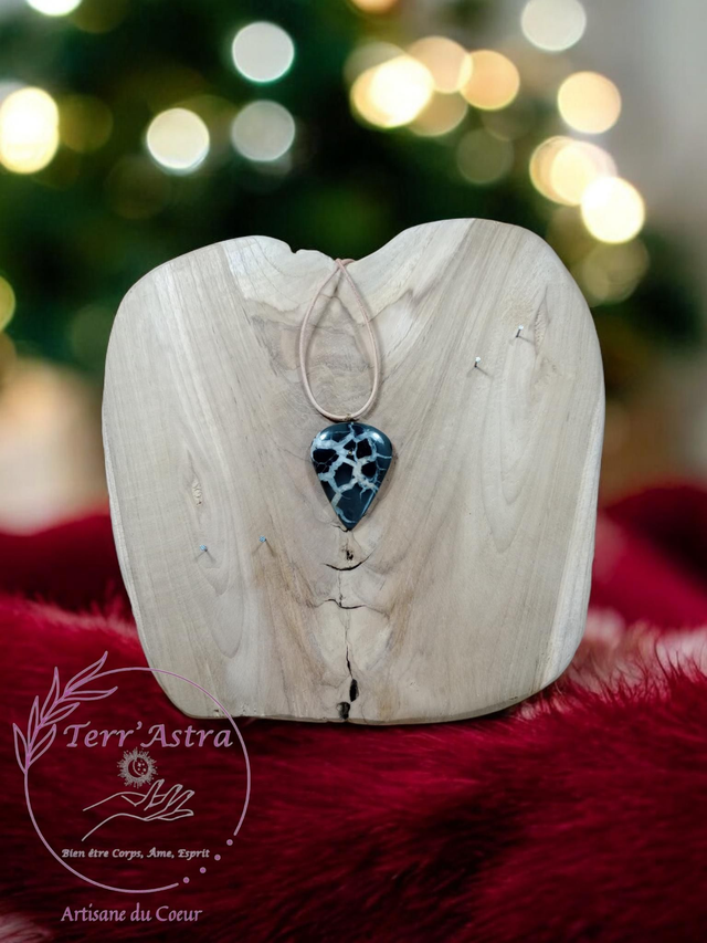 Pendentif en Septaria 