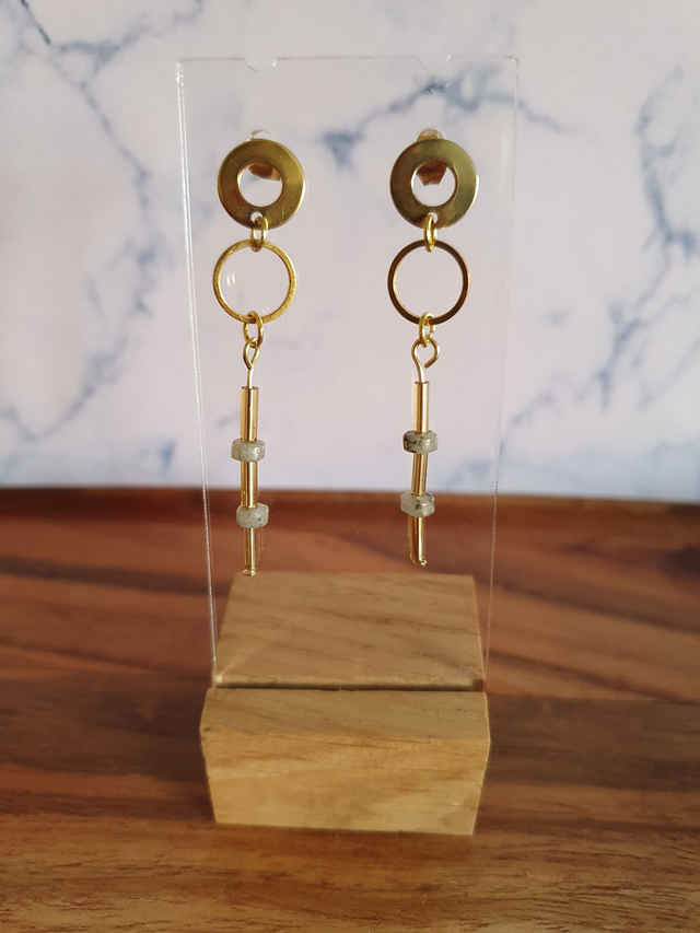 Boucles d'oreilles gold Francisca
