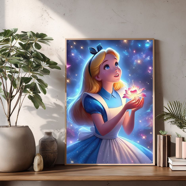 Affiche Alice aux pays des merveilles